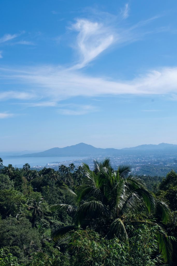 view Tomohon North Sulawesi