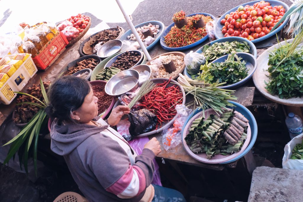 photo pasar Tomohon Sulawesi