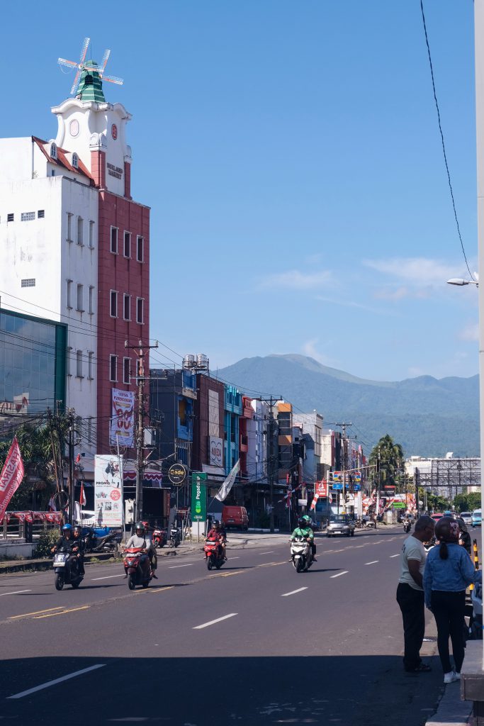 Mando Town Square sunday morning Sulawesi