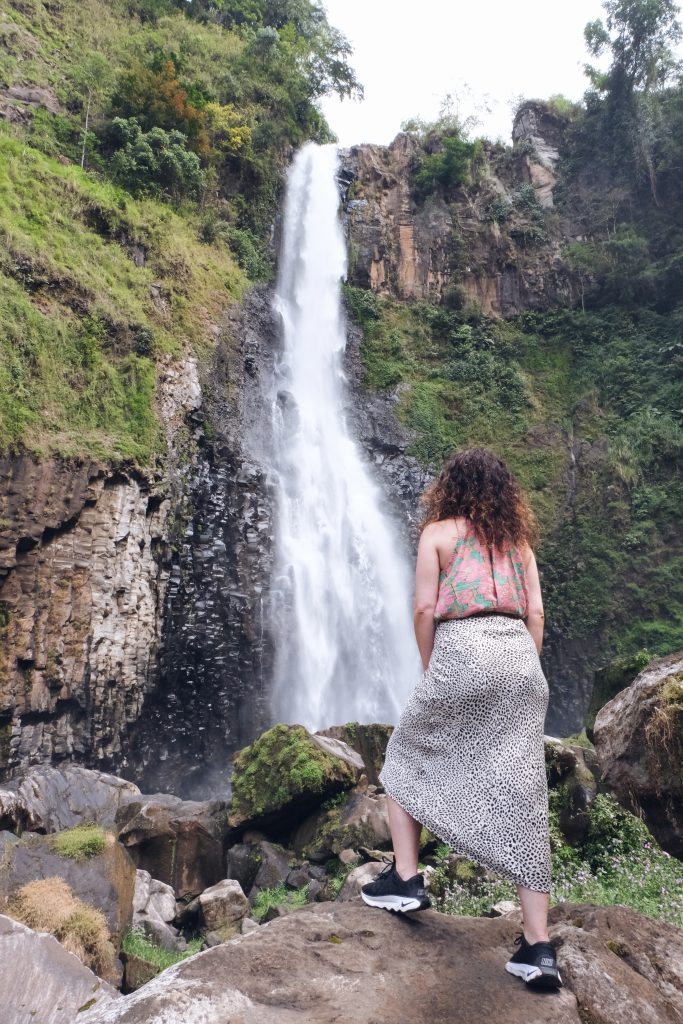 picture Takapala waterfall Malino Sulawesi